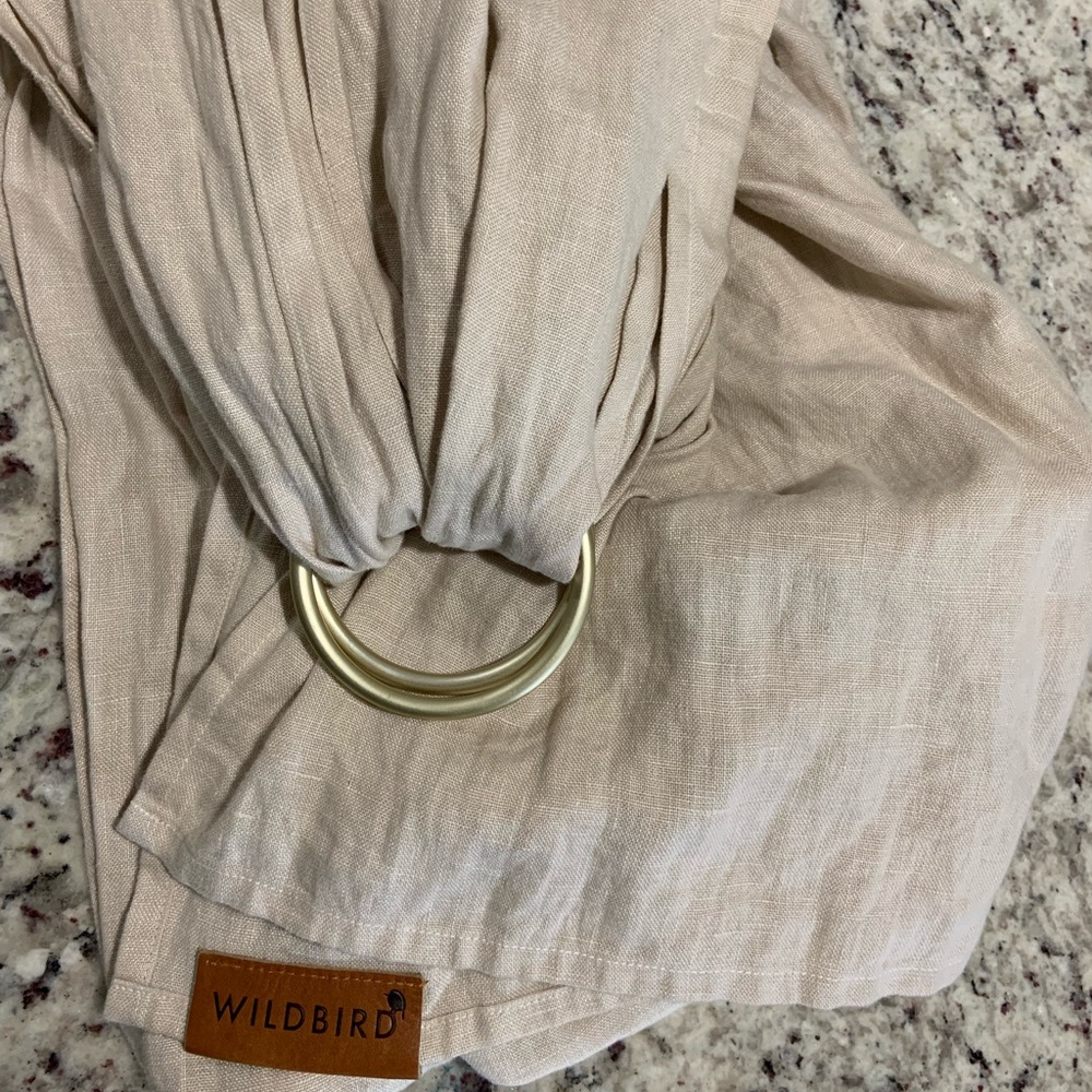 Wildbird Linen - Solid with Gold ring